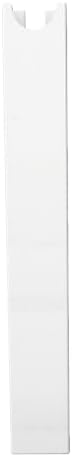 Asixxsix Magnetic Cable Management Tray for Desk Leg (White)