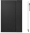 Insignia Universal Folio Case for iPad 10.2"–11" with Slim Stylus Pen, Black/White