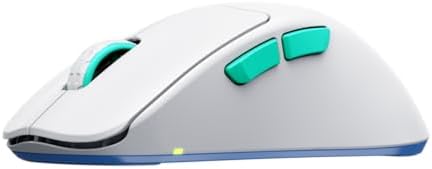 M64 Wireless | Ultra Light Ergonomic Gaming Mouse (M64, White)