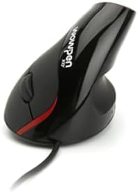 Wow Pen Joy WP-012-BK-E Vertical Ergonomic Optical Mouse, Right Hand (Black)