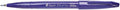 Pentel Fude Touch Sign Pen, Violet, Felt Pen Like Brush Stroke (SES15C-V)