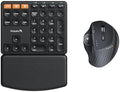 ProtoArc EK04 N Ergonomic Number Pad and EM01 NL Trackball Mouse