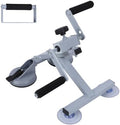 Arm Bike for Physical Therapy Table Top, Adjustable Resistance Hand Cycle Exerciser with Strong Suction Base, Portable Upper Body Pedal Trainer for Seniors, Home and Office Use