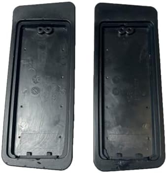 Replacement Very Black Arm Pads, Compatible with Task & Stool Height Chair Models, Durable Comfort Material, Set of 2 (Left and Right) (Black)
