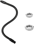 19.6" Gooseneck Tubing Flexible 5/16" Male thread Alloy Steel Metal Arm Universal Bendable Extension Hose for DIY Lamps Microphone Stands Inspection Cameras