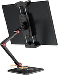 Urmust Dual Arm 18.5" Portable Monitor Stand with 360° Rotating D-M