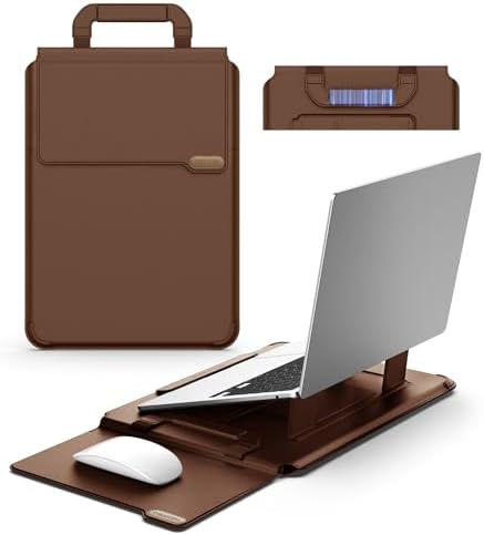 Nillkin 14 inch Laptop Sleeve with Stand (4-in-1), 2 Stand Modes, Mouse Pad