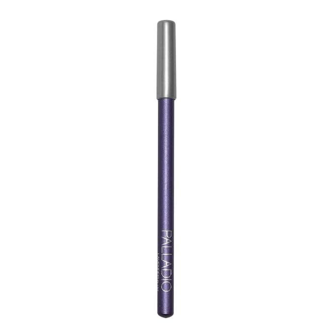 Palladio Wooden Eyeliner Pencil, Thin Pencil Shape, Easy Application, Firm yet Smooth Formula, Perfectly Outlined Eyes, Contour and Line, Long Lasting, Rich Pigment, Lavender