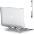 Aluminum Laptop Riser, 4 Adjustable Heights, Foldable for Desk