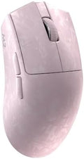 YUNZII M2 Dual 8K Wireless Gaming Mouse, PAW3395, 6-Level DPI(Pink)