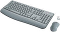 QUASIO Wireless Keyboard Mouse Combo, Windows & Mac Compatible (Gray)