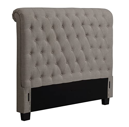Royal Tufted Headboard, Full, Dolphin