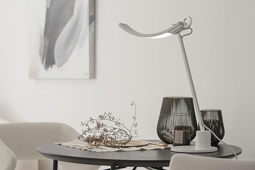 BenQ Genie e-Reading Desk Lamp - Bright Lighting for Small Workspace, Dimmable with 13 Color Modes, Auto-dimming, Eye-Caring Lamp for Home Office, Reading, Study, Craft, Matte Gold