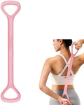 Adorila Figure 8 Resistance Band, Elastic Bands for Exercise for Arm, Shoulder, Back, Leg Stretching, Portable Home Office Elastic Training Band for Yoga, Pilates, Fits
