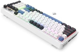Redragon K719 PRO Wireless 95-Key Gasket Gaming Keyboard, TFT Screen & Knob