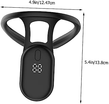 ORFOFE Sensor Posture Corrector Hanging Neck LCD Reminder for Students
