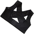 Adjustable Posture Corrector Belt for Women Black Size S Nylon Spandex