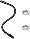 23.6" Gooseneck Tubing Flexible 5/16"×25/64" Male thread Alloy Steel Metal Arm Universal Bendable Extension Hose for DIY Lamps Microphone Stands Inspection Cameras