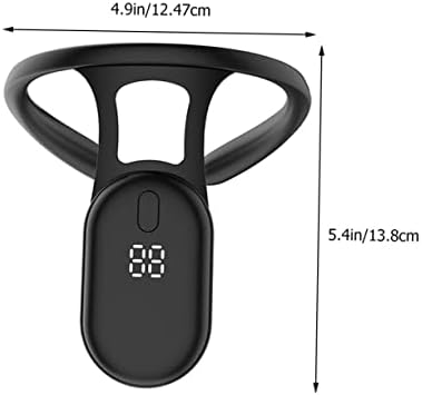 Boys and Girls Posture Corrector Sensor Portable Training Device Black