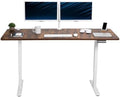 VIVO Rustic Vintage Brown 71 x 30 in Standing Desk, DESK-KIT-E2W7N