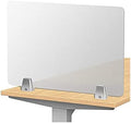 Frosted Acrylic Desk Divider - Free Standing Privacy Panel for Office & Home - Portable Student Test Shield - Enhance Focus & Productivity with Stylish Partition