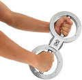 Adjustable Arm Trainer, Upper Body Strength Machine with 5 Resistance Levels, Portable Arm Exerciser of Carbon Steel for Home Gym Office & Travel, Chrome Plated 360° Rotation, 14.57*6.3 Inch