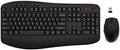 EDJO Wireless Keyboard and Mouse Combo, USB Plug & Play (Classic Black)