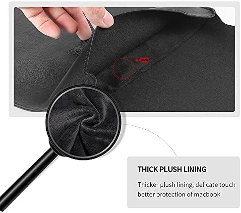 13-14 Inch Sleeve Case Cover for MacBook Pro 2016-2020/Surface Laptop 2017/Book 3 13.5", Laptop Slim Bag for 13-14" Lenovo Dell Toshiba HP Acer Chromebook (13-14 inch, Brown)