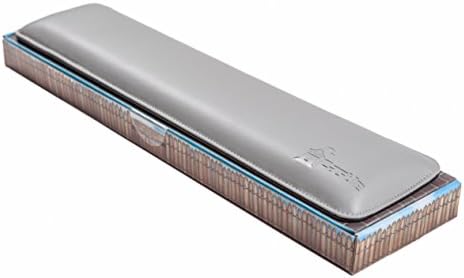 Bailey Full Size by Castle - Leather Ergonomic Computer Wrist Rest Pad for Keyboards with Around 104 Keys - Firm Keyboard Wrist Support for Typists, Gaming, and Heavy Office Use (Stone, Full Size)