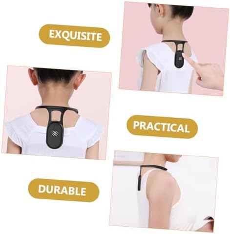 minkissy 2pcs Boys and Girls Posture Sensor Device for Healthy Sitting Reminder for Correct Posture Training Portable for Preventing Hunchback and Myopia Suitable for Students