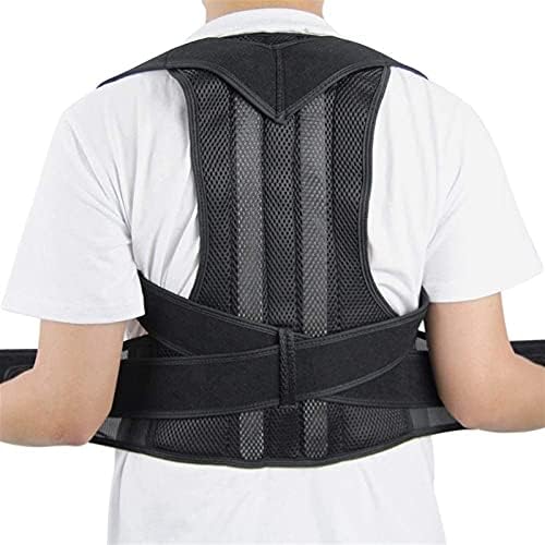 Back Posture Corrector for Men and Women, Anti-kyphosis, Double Adjustable Shoulder Straps and Breathable Mesh Panel to Relieve Back Pain and Stress (Size : XX-Large)
