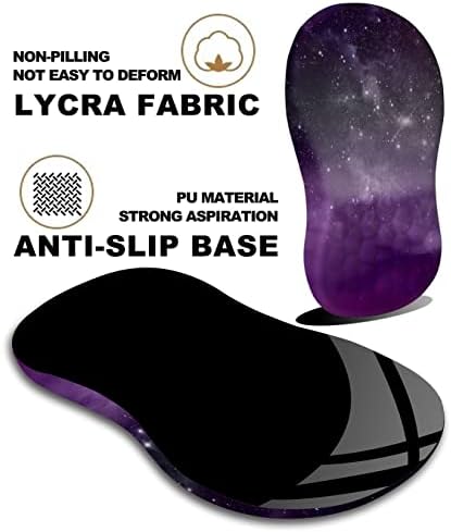 Mouse Pad Wrist Support, Ergonomic Mouse Pad with Massage Dot, Comfortable Computer Mouse Pad for Laptop, Wrist Rest Pain Relief Mousepad with Non-Slip PU Base for Office & Home, 12 x 8 in
