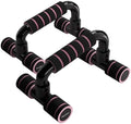 READAEER Push Up Bars Gym Exercise Equipment Fitness 1 Pair Pushup Handles with Cushioned Foam Grip and Non-Slip Sturdy Structure Push Up Bars for Men & Women