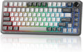 YUNZII B75 PRO 75% Wireless Mechanical Keyboard (Dark Grey,Cocoa V2)