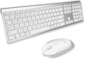 Macally Premium Bluetooth Keyboard and Mouse for Mac | Compatible Wireless Apple Keyboard and Mouse Combo (110 Keys Multi-Device Rechargeable) for MacBook Pro/Air and iMac