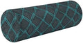 Bolster Pillow for Legs Massage Table Neck Roll Pillow Form Kids Round Pillow Roller Pillow for Back Lumbar Roll Support Pillow Argyle Plaid Darkturquoise