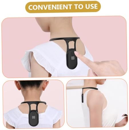 ORFOFE Sensor Posture Corrector Hanging Neck LCD Reminder for Students