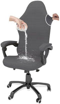 Gaming Chair Cover Game Chair Cover for Reclining Rotating Chair, Dark Gray