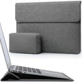 HYZUO 13 Inch Laptop Case Sleeve with Stand for MacBook Air, Dark Gray