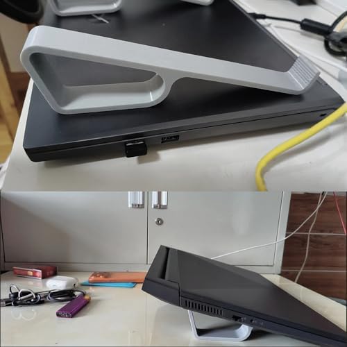 Ergonomic Laptop Stand with Cooling Vents for Improved Postures and Airflows Supports 13 to 17Inch Notebook