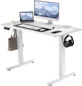DUMOS 41.5 Inch Electric Standing Desk, Adjustable Height, Memory Desk