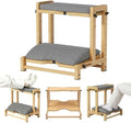 2-Tier Foot Rest Under Desk for Office, Gaming & Study