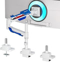 ARES WING Ultrawide Monitor Arm, White, 24 to 57 Inch Screen