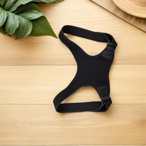 2pcs Hunchback Posture Corrector Shoulder Support Brace Black