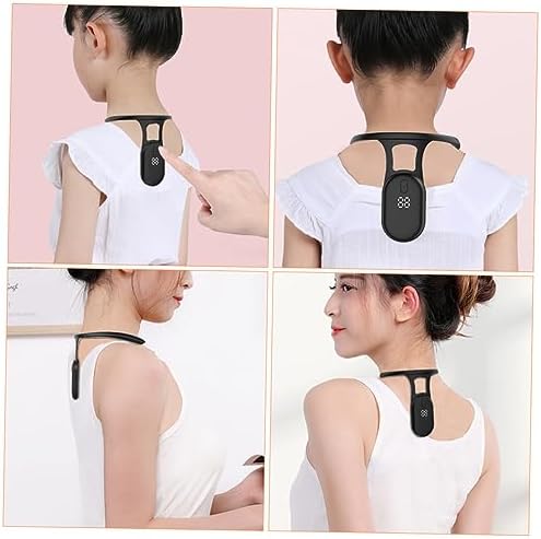 ORFOFE Sensor Posture Corrector Hanging Neck LCD Reminder for Students