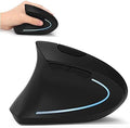 Lekvey Left Handed Mouse, Wireless USB Ergonomic Vertical Lefty Mouse