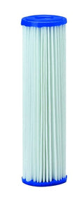 Pentair Pentek R30 Sediment Water Filter, 10-Inch, Under Sink Pleated Polyester Filter Cartridge, 10" x 2.5", 30 Micron