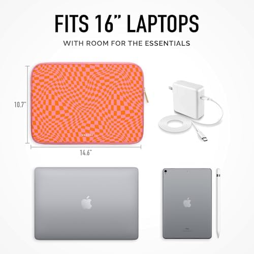 Vandel Slim & Protective Laptop Sleeve for 16 Inch Laptops, MacBook Pro 16