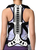 Orthosis Cervical Thoracic Halo Brace, Metal Spinal Auxiliary Orthosis, Adjustable Rigid Metal Extension Back Straightener Brace Vest, for Kyphosis Humpback Thoracic Spinal Support Pain Relief (Medium)