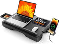 SAIJI Laptop Lap Desk, Portable Laptop Desk for Bed Fits Up to 17" Laptops